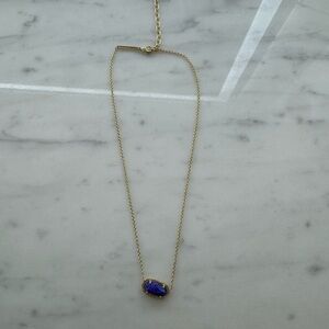 blue kendra scott necklace